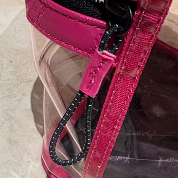 Kendall & Kylie Pink Transparent Cosmetic Case - Picture 3 of 5